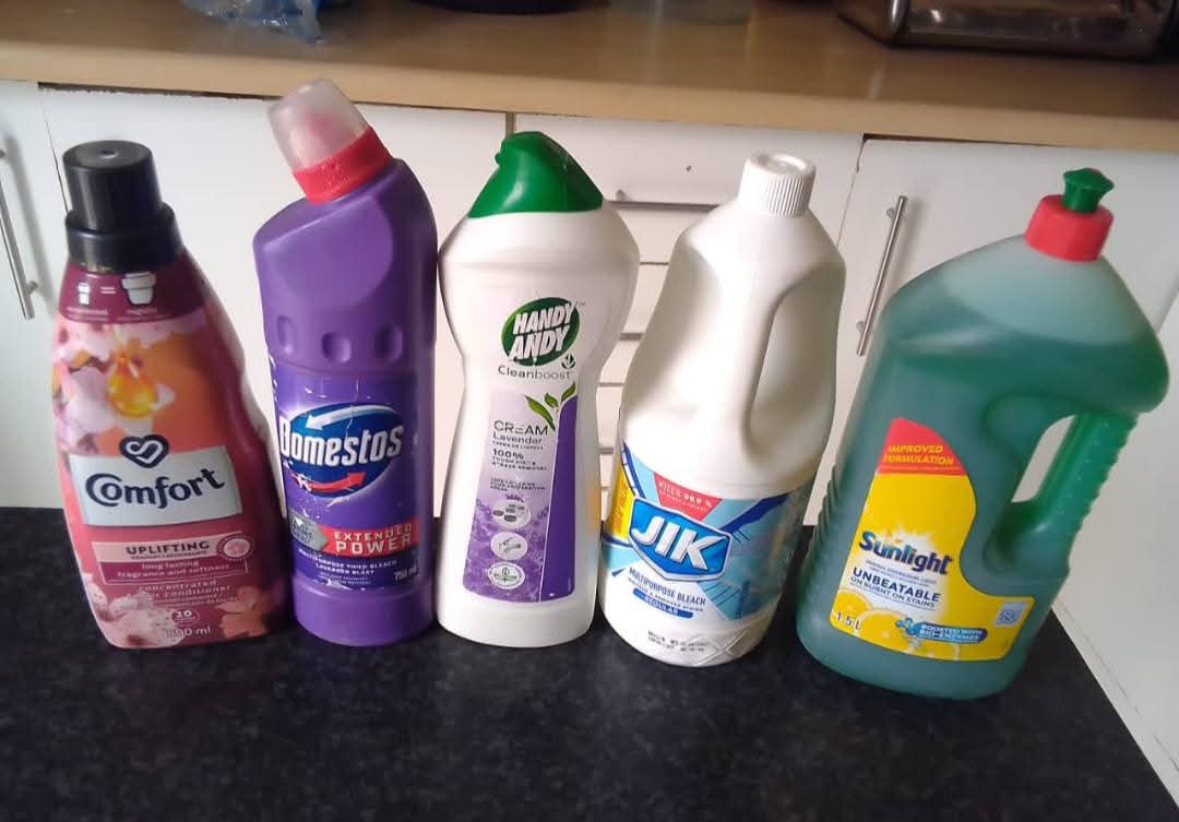 Cleaning Products Hamper