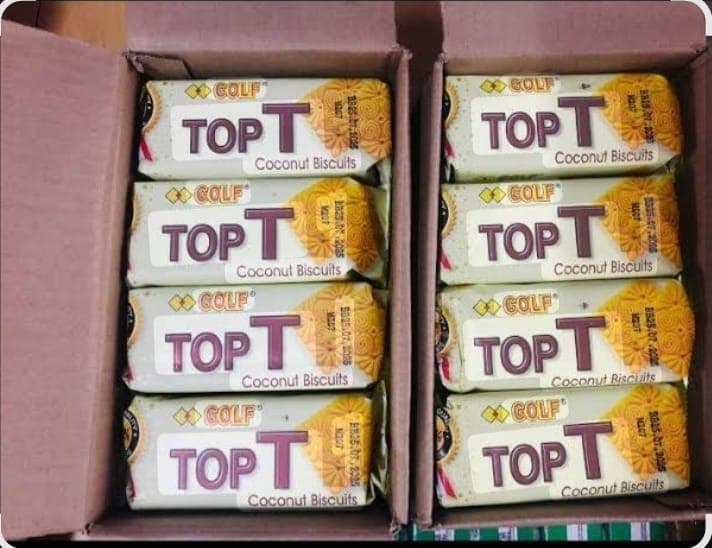 Golf Top T Coconut Biscuits